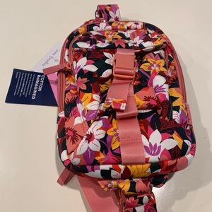 Vera bradley utility backpack rosa floral